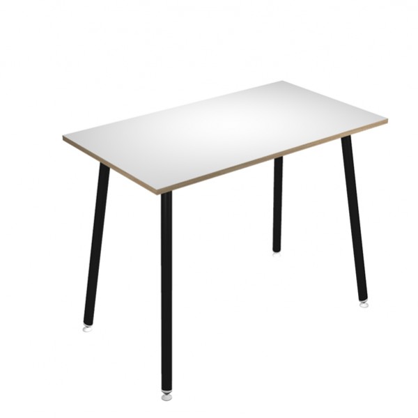 Tavolo alto Skinny Metal - 180 x 80 x 105 cm - nero/bianco Tavolo alto Skinny Metal - 180 x 80 x 105 cm - nero/bianco