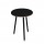 Tavolo alto tondo Skinny Metal -  diametro 80 - H 105 cm - nero/nero venato