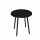 Tavolo alto tondo -  diametro 100 - H 105 cm - nero/nero venato