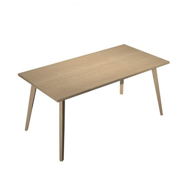 Scrivania Woody - 160 x 80 x H 74,4 cm - rovere / rovere Scrivania Woody - 160 x 80 x H 74,4 cm - rovere / rovere