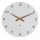 Orologio da parete HorMilena - diametro 30 cm - bianco/legno - Alba