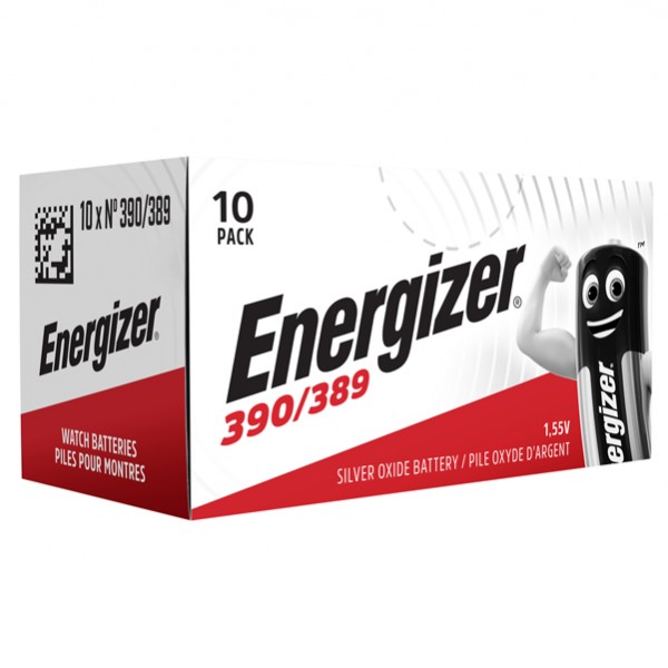 Micropila Watch 390-389 - a pastiglia - ossido argento - Energizer