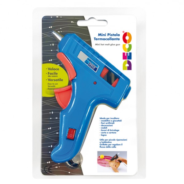 Pistola mini per colla a caldo - 20 W - DECO Pistola mini per colla a caldo - 20 W - DECO