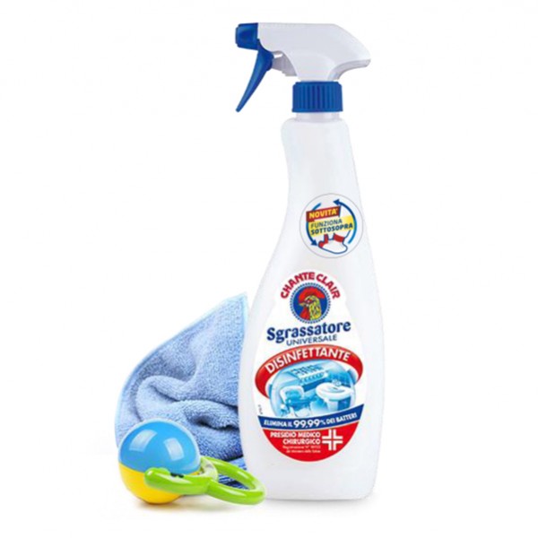 Sgrassatore disinfettante Up Side Down - 600 ml - Chanteclair Sgrassatore disinfettante Up Side Down - 600 ml - Chanteclair