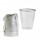 Bicchieri - PLA - 200 ml - trasparente - Leone - conf. 400 pezzi