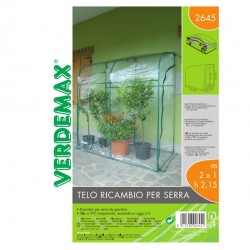 Telo di ricambio - per serra a parete Oleander - trasparente - Verdemax