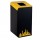 Gettacarte Rubik Evo - per raccolta differenziata - 80 L - giallo - Medial International