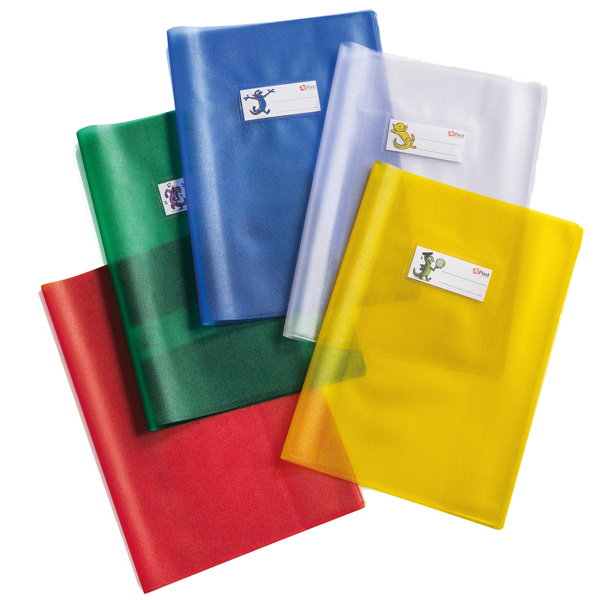 Coprimaxi Emysilk - 21 x 30cm - PVC - 180 mic - c/alette - goffrato - azzurro trasparente - Colorosa