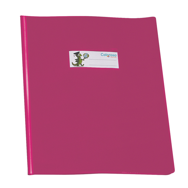 Coprimaxi GreenLine - 21 x 30 cm - PVC - 220 mic - c/alette - lucido - fucsia - Colorosa