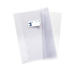 Coprimaxi Supercristallo - 21 x 30 cm - PVC - 200 mic - c/alette - neutro trasparente - Colorosa