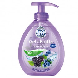 Sapone Gel - liquido - mora/mirtillo - 300 ml - Fresh&Clean
