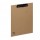 Portablocco Pure - A4 - in cartone - carta kraft - con molla fermafogli - Pagna