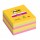 Blocco Post-it Super Sticky - 675-6SS-CARN - a righe - 101 x 101 mm - colori Carnival - 90 fogli - Post-it - conf. 6 pezzi