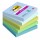 Blocco Post-it Super Sticky - 654-5SS-OAS - 76 x 76 mm - colori Oasis -  90 fogli - Post-it - conf. 5 pezzi