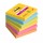 Blocco Post-it Super Sticky - 654-6SS-CARN - 76 x 76 mm - colori Carnival - 90 fogli - Post-it - conf- 6 pezzi