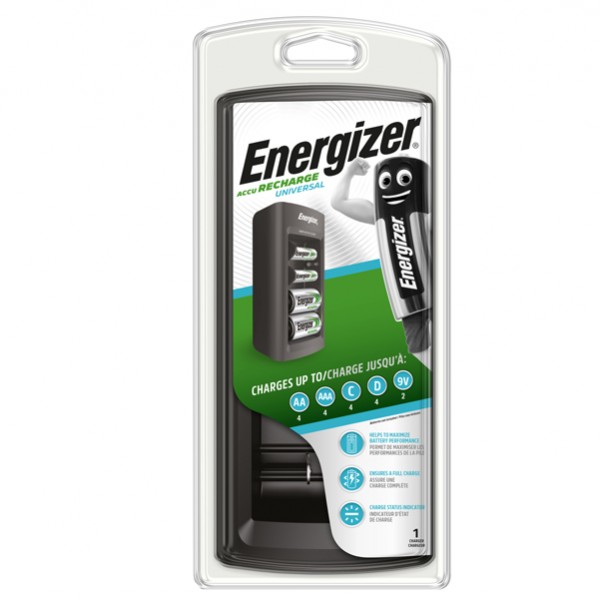 Caricabatteria CHFC3 - universale - Energizer Caricabatteria CHFC3 - universale - Energizer