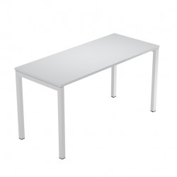 Scrivania Easy Plus - per smartworking - 140 x 60 x 72,5 cm - grigio