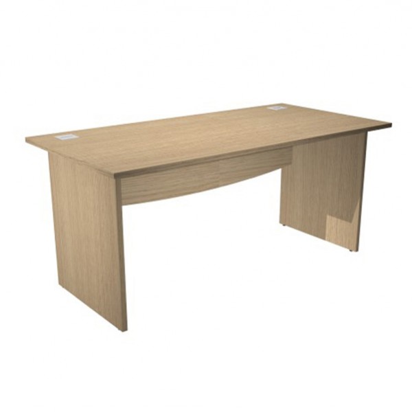 Scrivania Operativa Agorà Basic - fianchi melaminico - 180 x 80 x H 73 cm - rovere Scrivania Operativa Agorà Basic - fianchi melaminico - 180 x 80 x H 73 cm - rovere