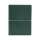 Taccuino Evo Ciak - 15 x 21 cm - fogli bianchi - copertina verde - In Tempo