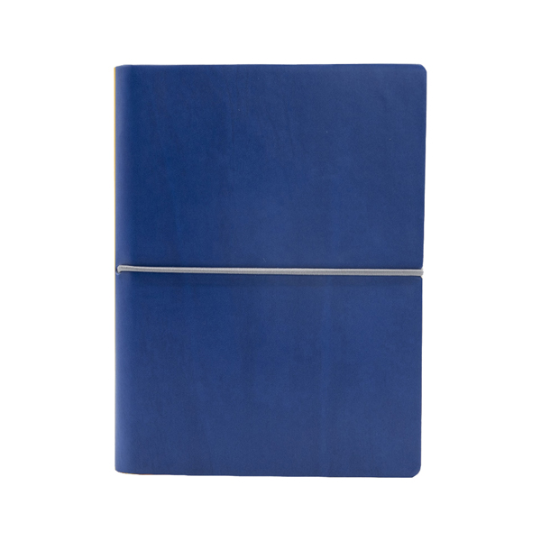 Taccuino Evo Ciak - 15 x 21 cm - fogli bianchi - copertina blu - In Tempo Taccuino Evo Ciak - 15 x 21 cm - fogli bianchi - copertina blu - In Tempo