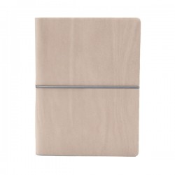 Taccuino Evo Ciak - 15 x 21 cm - fogli bianchi - copertina rosa antico - In Tempo
