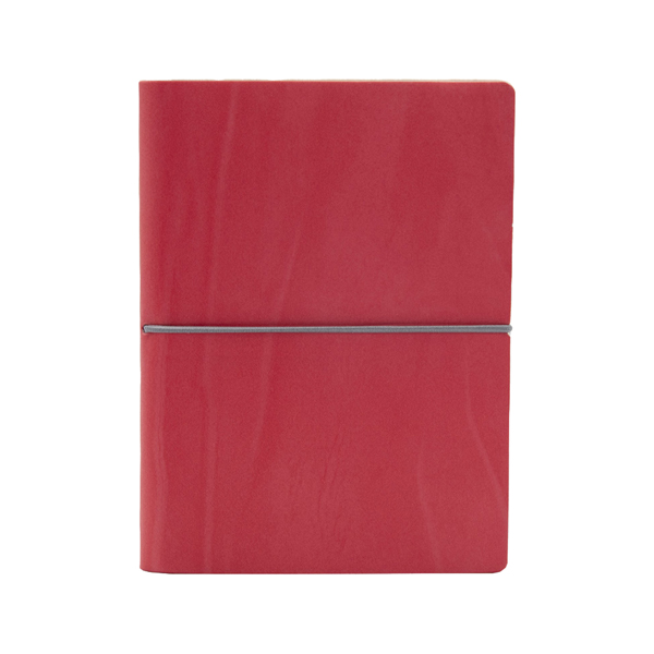 Taccuino Evo Ciak - 15 x 21 cm - fogli a righe - copertina rosso corallo - In Tempo Taccuino Evo Ciak - 15 x 21 cm - fogli a righe - copertina rosso corallo - In Tempo