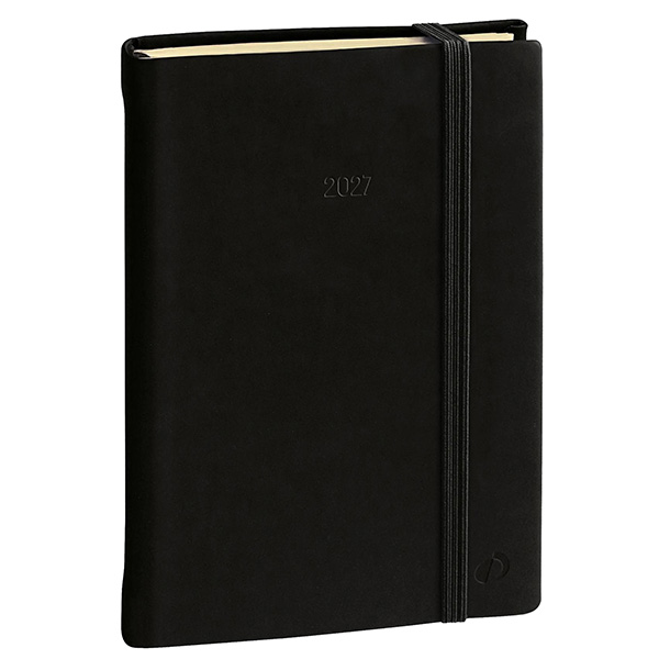 Agenda giornaliera Daily Pocket Prestige Silk 2027 - 8,5 x 13 cm - nero - Quo Vadis Agenda giornaliera Daily Pocket Prestige Silk 2027 - 8,5 x 13 cm - nero - Quo Vadis