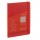 Taccuino Ecoqua Plus - con elastico - rilegatura cucita - A5 - 5 mm - 80 fogli - lampone - Fabriano