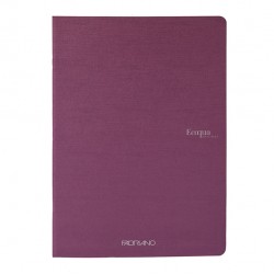 Maxiquaderno Ecoqua original PM - A4  - 5mm - 40 fogli - 90gr - vino - Fabriano