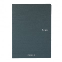 Maxiquaderno Ecoqua original PM - A4 - 1 rigo - 40 fogli - 90gr - verde scuro - Fabriano