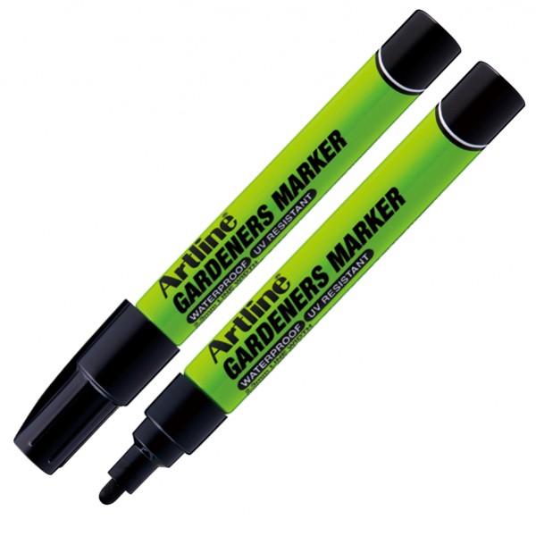 Marcatore permanente - per giardinaggio - punta tonda 2,3 mm - nero - Artline Marcatore permanente - per giardinaggio - punta tonda 2,3 mm - nero - Artline