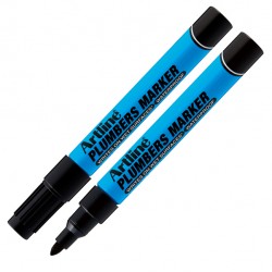 Marcatore permanente - per idraulica - punta tonda 1,5 mm - nero - Artline