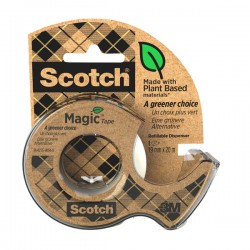 Nastro adesivo in chiocciola Magic 900 - 19 mm x 20 m - acrilico - trasparente - Scotch