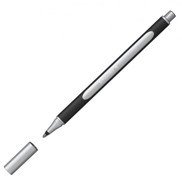 Pennarello Metallic Liner 020 - punta 1,2 mm - argento - Schneider Pennarello Metallic Liner 020 - punta 1,2 mm - argento - Schneider