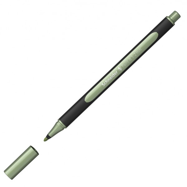 Pennarello Metallic Liner 020 - punta 1,2 mm - verde - Schneider Pennarello Metallic Liner 020 - punta 1,2 mm - verde - Schneider