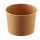 Coppetta gelato monouso - rotonda - diametro 10,5 cm - 335 ml - carta - avana - Leone - conf. 500 pezzi