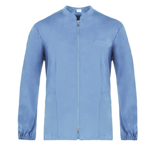 Casacca Gabriele - da uomo - manica lunga - taglia L - azzurro - Giblor's Casacca Gabriele - da uomo - manica lunga - taglia L - azzurro - Giblor's