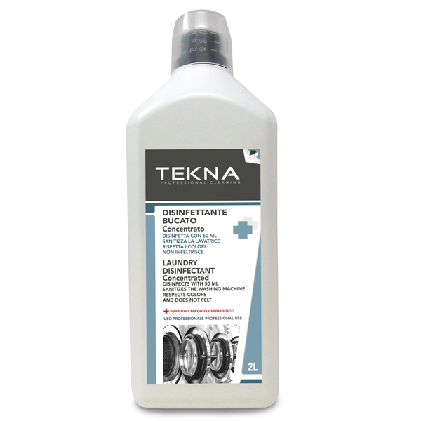 Disinfettante bucato - antiodore - 2lt - Tekna Disinfettante bucato - antiodore - 2lt - Tekna