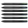 Astuccio penne a sfera All Black - punta 1,00 mm - 4 colori  - Osama - conf. 6 pezzi