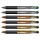 Astuccio penne a sfera Chrome - punta 1,00 mm - 4 colori  - Osama - conf. 6 pezzi