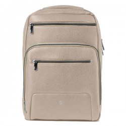 Zaino Gate Trended - 29 x 42 x 15 cm - ecopelle - ghiaccio - In Tempo