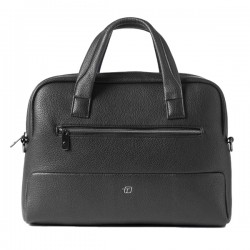 Borsa slim Gate Trended - con manici - 41 x 30 x 7 cm - ecopelle - nero - In Tempo