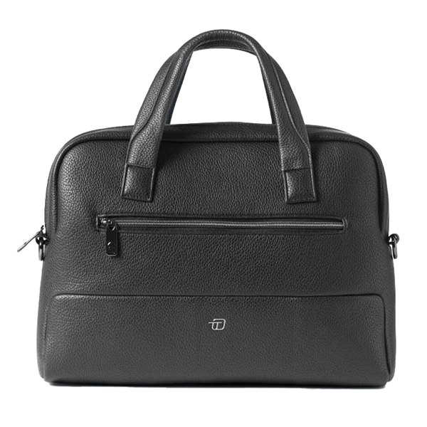 Borsa slim Gate Trended - con manici - 41 x 30 x 7 cm - ecopelle - nero - In Tempo Borsa slim Gate Trended - con manici - 41 x 30 x 7 cm - ecopelle - nero - In Tempo