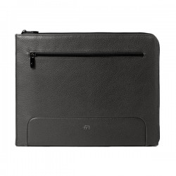 Office bag Gate Trended - 20 x 26 x 2 cm - ecopelle - nero - In Tempo