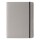 Portablocco Meet - con elastico - 31 x 25 x 1,4 cm - grigio - In Tempo