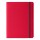 Portablocco Meet - con elastico - 31 x 25 x 1,4 cm - rosso - In Tempo