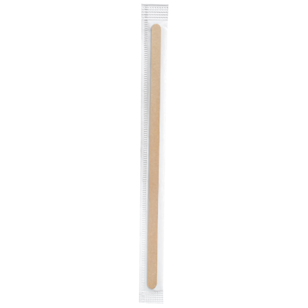Palettina caffè - in busta singola - 11 cm - legno - Signor Bio - conf. 1000 pezzi Palettina caffè - in busta singola - 11 cm - legno - Signor Bio - conf. 1000 pezzi