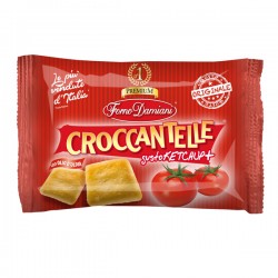 Croccantelle - in sacchetto - 35 gr - gusto ketchup - Forno Damiani