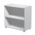 Armadio modulare - basso a giorno - 90 x 44 x 85 cm - grigio