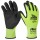 Guanti di protezione FLEX - con polsino nero - taglia 10 - verde fluo/nero - U-Power